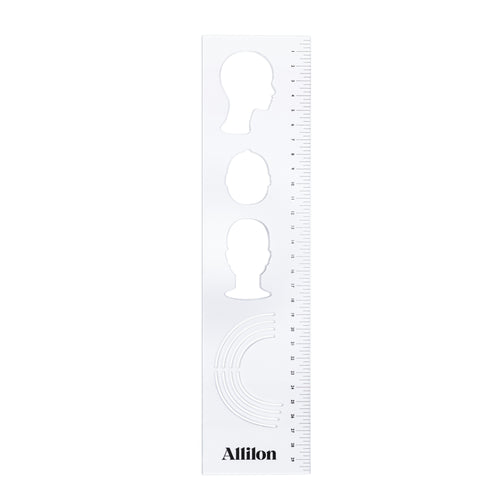 Clear Head Template Ruler