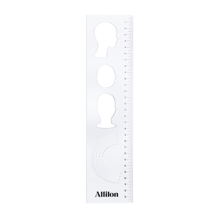 Clear Head Template Ruler