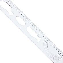 Clear Head Template Ruler