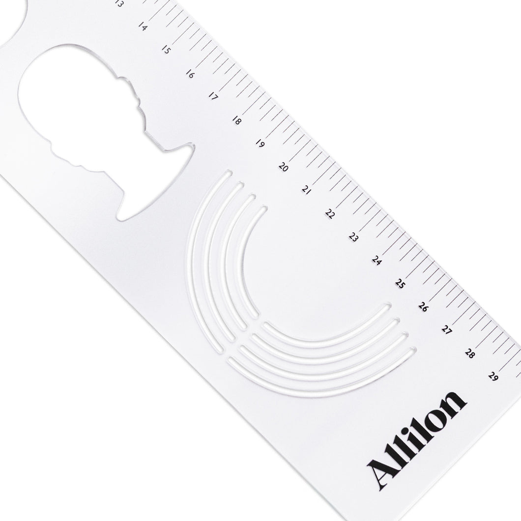 Head Paper Ruler Clear Head Template Ruler – Allilon Education