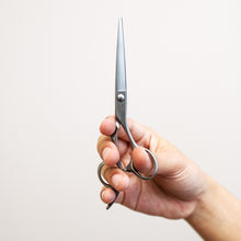 Allilon 5.7" Ergonomic Scissors – Matte Silver