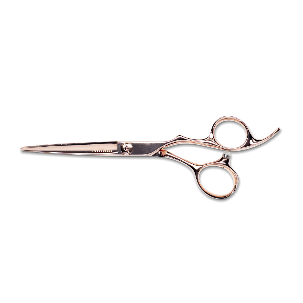 Allilon 5.7" Ergonomic Scissors – Polished Rose Gold (Pre-Order)