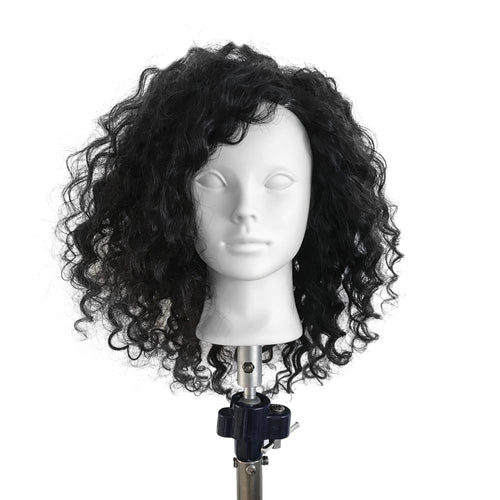 Allilon White Curly Mannequin